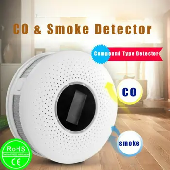 CO Oxidu Uhoľnatého, Dymu Požiarne Plynu Detektor Tester Upozornenie Alarm Home Security