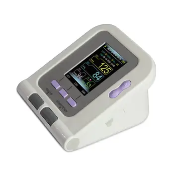 CONTEC08A 4 putá Neonate Dieťa Dieťa Dospelá CE FDA Digitálny Krvný Tlak Monitor Color LCD Displej rameno NIBP USB POČÍTAČA-Software
