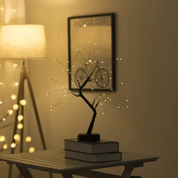 Coquimbo 36/108 LED Nočné Svetlo Bonsai Strom Svetlo Gypsophila Svetlá Domácej Strany Svadobnú Výzdobu Nočné Svetlo