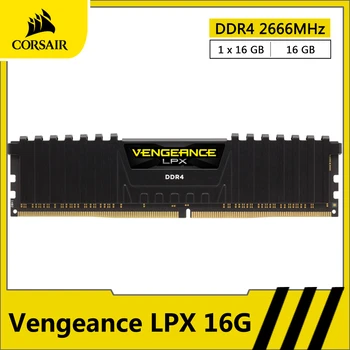 CORSAIR Vengeance LPX DDR4 RAM 16GB 32GB 2666MHz Ploche Pamäte PC Ploche Počítača Memoria DDR4 RAM 288 Pin DIMM Modul