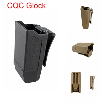 CQC Dvojitý Zásobník Časopis Puzdro Pás Puzdro Časopis Držiak pre Glock 9mm Na .45 Caliber Mag Prípade, Outdoor, Lov Príslušenstvo