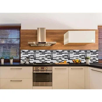 Crystal dlaždice samolepiaca 3D stenové nálepky Kuchyňa Tapety, Nálepky Nepremokavé Samolepky pre Kuchyňu, Kúpeľňu Dekorácie