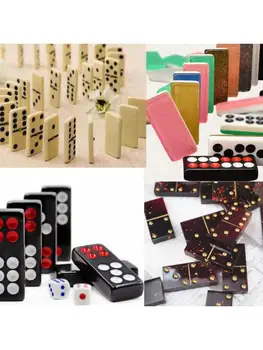Crystal Epoxidové Živice Hra Formy DIY Výrobu Nástrojov Domino Odlievanie Silikónové Formy A2UA