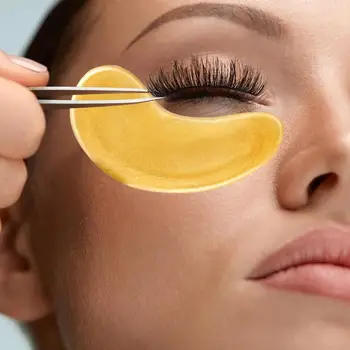Crystal Kolagénu Zlata Prášku Očná Maska Anti-Aging Tmavé Kruhy pod očami, Akné Krásu Škvrny Na Oko Starostlivosti o Pleť kórejský Kozmetika 40Pcs