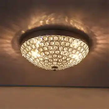 Crystal Moderné LED Stropné Svietidlá E12 Žiarovka Pre Obývacia Izba Svetlo Domov Svietidlá LED Žiarovka/Edison Žiarovka Stropné Lampy