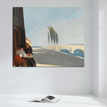 Cuadros Edward Hopper Plagát Vintage Plátno Na Maľovanie Vytlačí Obývacia Izba Domova Moderné Nástenné Art Olejomaľba Plagáty, Obrázky