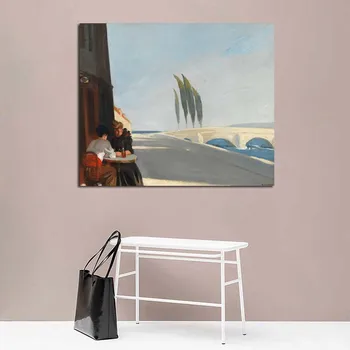 Cuadros Edward Hopper Plagát Vintage Plátno Na Maľovanie Vytlačí Obývacia Izba Domova Moderné Nástenné Art Olejomaľba Plagáty, Obrázky