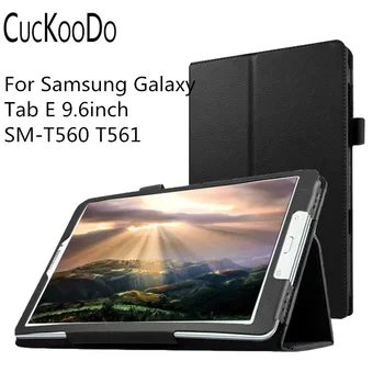 CucKooDo Pre Samsung Galaxy Tab E 9.6 palec , Slim Skladacie Cover obal Pre Samsung Galaxy Tab E 9.6