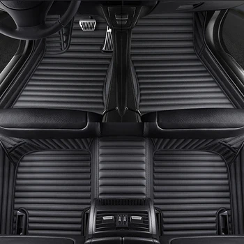 Custom 5 Sedadlo auta podlahové rohože pre tesla model 3 Model S Modelom X Y auto príslušenstvo koberec alfombra