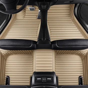 Custom 5 Sedadlo auta podlahové rohože pre tesla model 3 Model S Modelom X Y auto príslušenstvo koberec alfombra