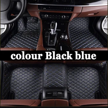 Custom fit auto podlahové rohože pre Mercedes Benz X164 X166 GL GLS trieda 63 AMG 320 350 400 420 450 500 550 koberce, koberec