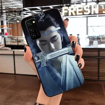 CUTEWANAN Wang Yibo Xiao Zhan Na Neskrotnú Silikónový Kryt Telefónu Samsung S20 plus Ultra S6 S7 okraji S8 S9 plus S10 5G lite 2020