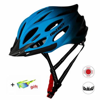 Cyklistická Prilba s zadné svetlo Cestnej Horský bicykel, prilba casco mtb Ultralight Cyklistické Prilby na Bicykli Helmu capacetes para ciclismo