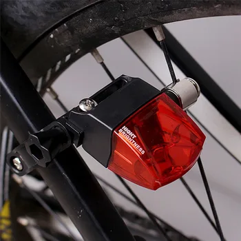 Cyklistické Doplnky, Bicyklové Svetlá, Indukčné Zadné Svetlo Na Bicykel Bicykel Varovanie Lampa Magnetické Generovať Vodotesné Zadné Zadné Svetlo