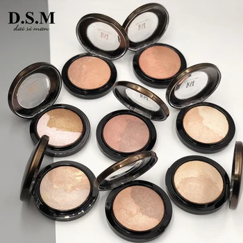 D. S. M Mineralize Skinfinish Červenať Nepremokavé Tváre Blusher Make-Up Nové Bronzer Zvýrazňovač Kozmetické Červenať Contour