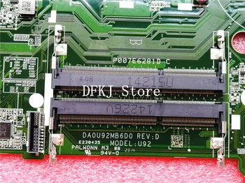 DA0U92MB6D0 Pre HP 15-N Series Notebook Doske 738124-501 738124-001 W/A10-5745M CPU Doske Testované