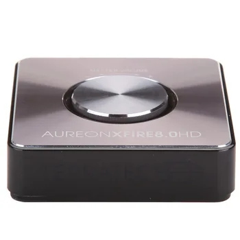 DAC TerraTec Aureon XFire 8.0 HD USB Zvuková Karta 7.1 Kanálové Nahrávanie S Funkciou Vhodné Pre Domáce Kino/Hudba/Hra Hráčov