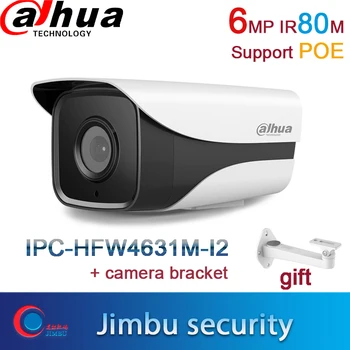 Dahua IPC-HFW4631M-I2 6MP IP Cámara reemplazar IPC-HFW4433M-I2 IČ 80m, IP67 CCTV cámara con soporte originál