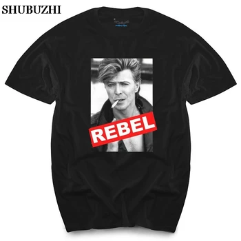 David Bowie sa BÚRIA kvalitné biele bavlna vytlačené t-shirt shubuzhi značky tee-shirt nové módne topy pánske top tees