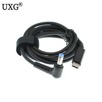 DC USB Typ C pre 5.5x1.7 3.0*1,0 mm Samec Konektor Prevodník USB C PD Nabíjací Kábel Kábel pre Acer Aspire 19V Notebook Power Adapter