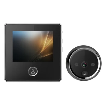 DD2 3.0 palcový LCD displej, Elektronické Kamery Zvonček 120 ° Uhol Infračervené Nočné Videnie Home Security Oko Peephole Viewer Zvonček