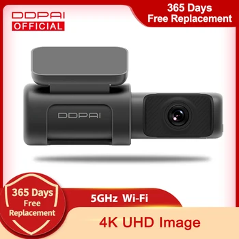 DDPAI Dash Cam Mini 5 UHD DVR Android Auto 4K Kamera vstavaná Wifi, GPS 24H Parkovanie 2160P Auto Jednotky Vozidla Video Recroder Mini5