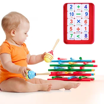 Deti Baby Matematika Hračky Aritmetický Počítanie Stick Magnetické Matematiky Učebná Pomôcka Počítať Hračky, Deti Puzzle Vzdelávacie Hračky Darček