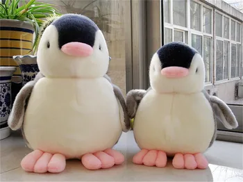 Deti Hračky, Mäkký Plyšový Tučniak Squeeze, Aby Zvuk Dieťa Plnené Animovaný Bábika Podporovať Pohybu Dieťa Dovolenku Dary