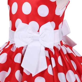 Deti Narodeninovej Party Oblečenie Fancy Dress Up pre Dievčatá Halloween Kostýmy Detí Bodky Mickey Minnie Šaty pre Fotografovanie