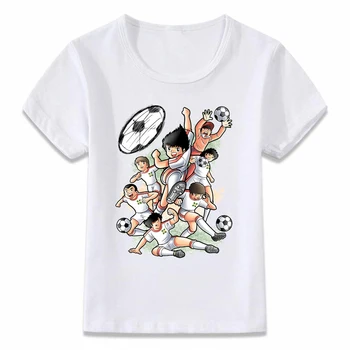 Deti Oblečenie Tričko Kapitán Tsubasa Le Petit Futbalista Anime umelecké Diela Chlapci a Dievčatá Batoľa Košele Tee oal156