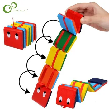 Detské vzdelávacie hračky drevené klapka hračky na rozvoj dieťa farba kognitívne hračky Cvičenie Hand-eye koordináciou Hry hračky LYQ