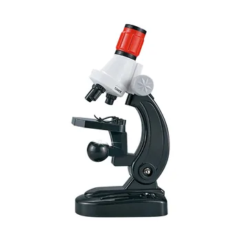 Detské vzdelávacie hračky Vedy Súpravy pre Deti Mikroskopom Plastové Začiatočník Mikroskop Kit deti veda experiment auta