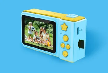 Detský Mini Digitálne Fotoaparáty 2 Palcový IPS HD Farebný Displej 8 Miliónov Pixelov Hračka Fotografie, Video Kamera pre Deti Darček k Narodeninám