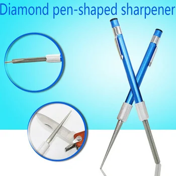 Diamond Zdvíhateľnej Sharpener Multifunkčné obojstrannú Prenosné Pero Nože Brúsky SDF-LODE