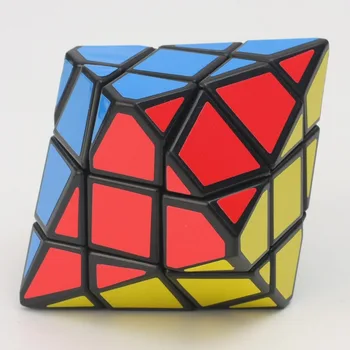 Diansheng 6-rohu-iba v Pyramídy kocka Šesťhranné Dipyramid 3x3x3 Magic Cube Hračka vzdelávacie puzzle Zcube