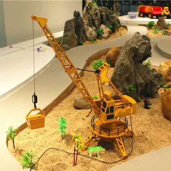 Diaľkové Ovládanie Simulácie Žeriavové Konštrukcie Hračky Rc Žeriav Veža Rc Truck Model Hračky 360 Stupňové Otáčanie žeriava piesku hračka dary