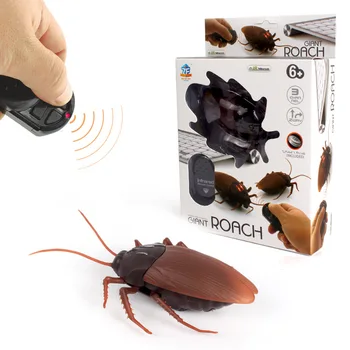 Diaľkové Ovládanie Švába Hračka Infračervené Elektrické Simulácia Hmyzu Hračka Žart Hmyzu Vtip Strašidelné Trik Chýb pre Dospelých