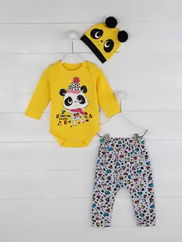 Dievča, Chlapec, Dojčenské Oblečenie 3-dielna sada Bavlnená Tkanina Detské Letné Oblečenie Darček Každodenné Bežné Štýlové Oblečenie Modely