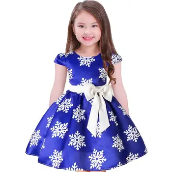 Dievčatá Šaty Cosplay Snowflake Princezná Šaty Pre Deti Anniversaire Kostým Batoľa, Dieťa Dievčatá Party Šaty