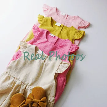 Dieťa Dievča Oblečenie, Detské Potápačské Roztomilý Bielizeň Bavlna Dieťa Dievča Oblečenie Jar Leto Kombinézach Oblečenie Sunsuit Novorodenca Oblečenie