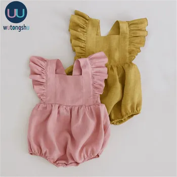 Dieťa Dievča Oblečenie, Detské Potápačské Roztomilý Bielizeň Bavlna Dieťa Dievča Oblečenie Jar Leto Kombinézach Oblečenie Sunsuit Novorodenca Oblečenie