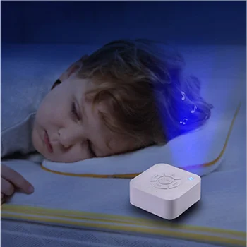 Dieťa Dospelých Spánku Biely Šum Stroj USB Nabíjateľné Načasovať Vypnutie režimu Spánku Zvuk Stroj Na Spanie Relax Dropshipping