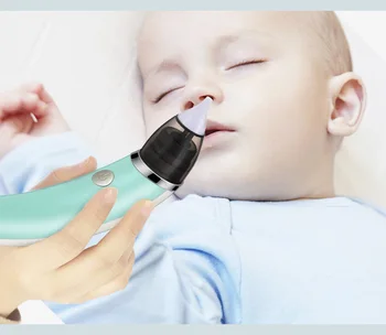 Dieťa Tichý Nosovej Aspirator Elektrické Bezpečné Nose Cleaner Starostlivosti o Dieťa Nos Tip Ústne Sopel Bulík Čistič pre Dieťa Deti