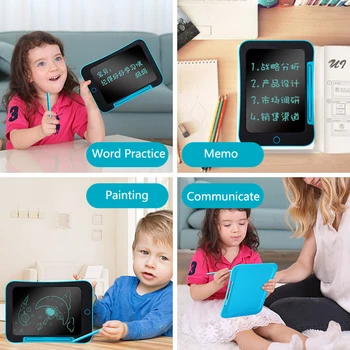 Dieťa Vnútorné LCD Písanie Tablet 8.5 Palcový Digitálny Kreslenie Elektronických Rukopisu Pad Správu Grafická Doska Tabletu na Kreslenie Podložky
