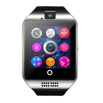 Digitálne Hodinky Bluetooth Smart Hodinky Dotykový Displej s Kamerou Sledovať Mobilný Telefón so Sim Kartu, Slot pre Android IOS Telefón PK DZ09