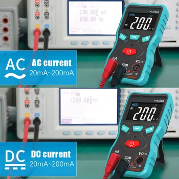 Digitálny Multimeter DC AC Voltmeter Bezdrôtová APP Riadenie Tester I88