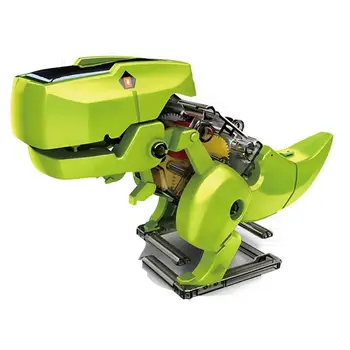 Dinosaurov Robot DIY Inteligentná Hračka 4 V 1 Solárny Spider Vedy Vzdelávacie Robot Hračky Nastaviť Hračky Deti Robot Voliť V2F9
