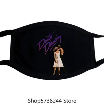 Dirty Dancing Plagát Patrick Swayze Dtg Maska Biela Xs-3Xl Umývateľný Opakovane Maska