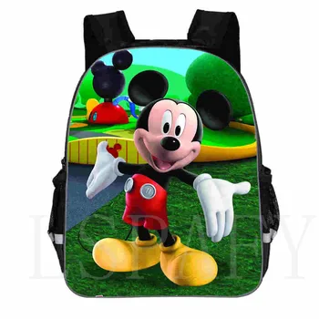 Disney Baby Karikatúra Tlače Aktovka Pre Chlapcov, Dievčatá, Deti Krásne Mickey Mouse Bookbag Móda, Detský Batoh Minnie Mouse Taška