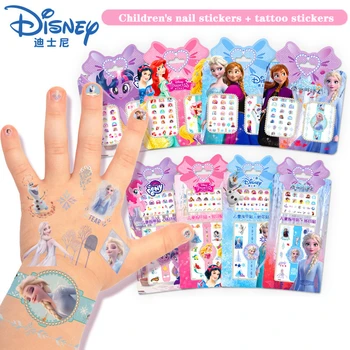 Disney Deti Na Nechty, Nálepky Tetovanie Nálepky Mrazené 2 Elsa A Anna Disney Princess Make-Up, Hračky Na Nechty, Nálepky Deti Nálepky Hračky